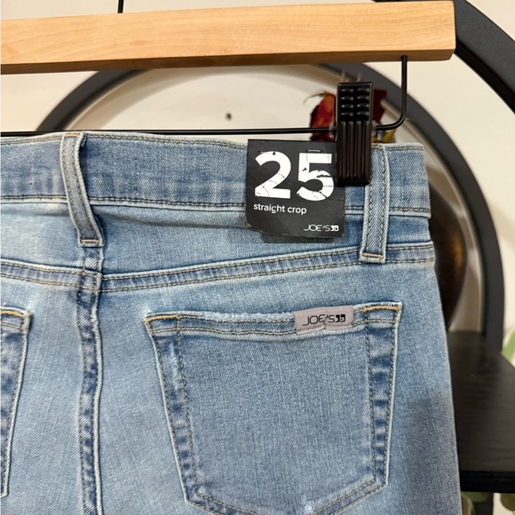 Joe's Jeans Blue Straight Leg cropped Classic Denim size 25 - Picture 6 of 9